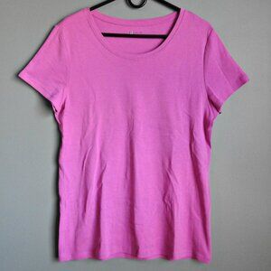 2/$13 New Directions Crew Neck Short Sleeve Shirt - Size Large